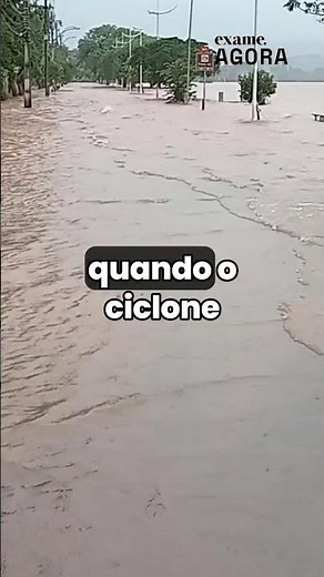 Ciclone extratropical chega ao sul do Brasil provocando tempestades; entenda o fenômeno