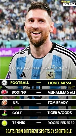 Messi Finally Recognized as BEST PLAYER EVER