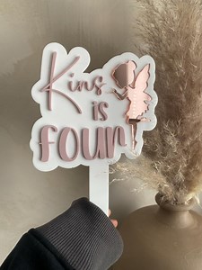 CAKE TOPPER - Fairy - Etsy Australia