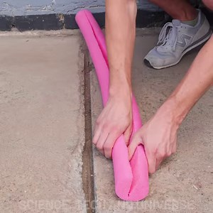 2.4M views · 1.4K reactions | Long vs Round Concrete Hole Fix Thanks for watching! Please be aware that this video is for entertainment purposes only and techniques shown should not be attempted at home! | Science, Tech and Universe | Facebook