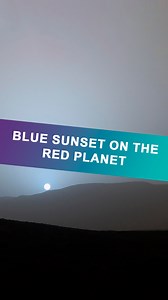 22K views · 132 reactions | Did you know the sunset on Mars appears...