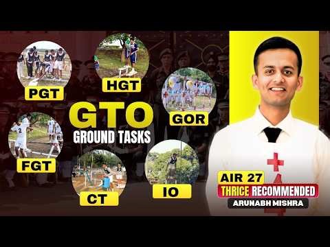 Complete GTO Outdoor Tasks in One Video | Understanding Group Dynamics | By Arunabh Mishra 3x Recc