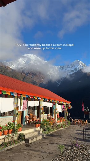 Bhanu Rawat | Chhomrong 📍 Chhomrong is one of the most famous villages on the Annapurna Base Camp trail, Situated on a ridge with unbeatable views of... | Instagram