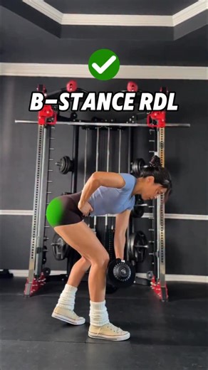 223K views · 10K reactions | B-Stance RDL Tips: Supporting foot (behind should be positioned slightly behind the working leg (front leg) Supporting foot should lightly touch the ground to help maintain balance only Keep the working leg‘s shin vertical to the floor Focus on controlled movements throughout the exercise, avoiding any jerking or sudden motions #gluteworkout #gymtips #rdl | ArielYu.Fit | Facebook