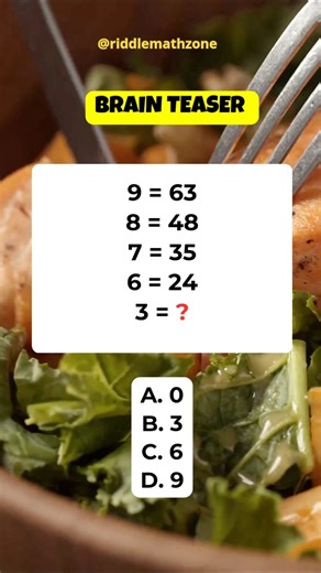 Brain teaser | 3 = ? #maths #shorts