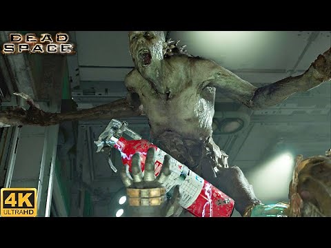 The Necromorph Transformation Scene - Dead Space Remake (4K 60FPS)