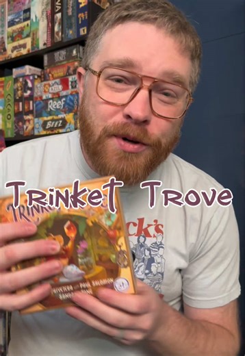🐭 Trinket Trove is delightful! #boardgames #cards