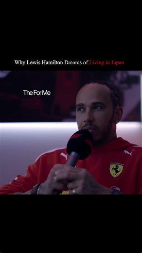 Why Lewis Hamilton Dreams of Living in Japan