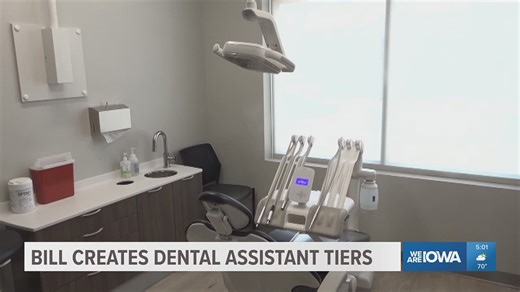 Iowa bill eliminates need for dental assistants to register with the state