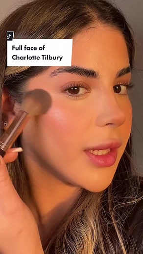 Full Face of Charlotte Tilbury Makeup Tutorial | Flora Glossy