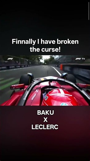 Leclerc Baku onboard fyp