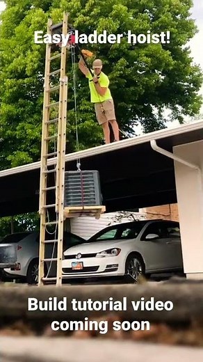EASY Ladder Hoist!
