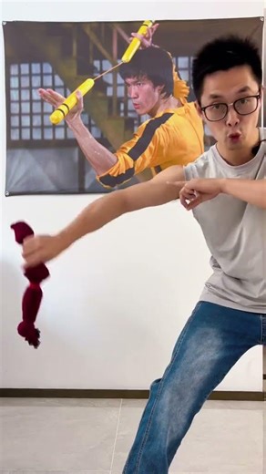 毛巾甩棍，你学会了吗？在家锻炼的新方法甩棍