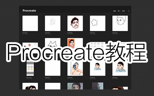 【Procreate】procreate新手教程，基础知识【ipad pro  apple pencil】
