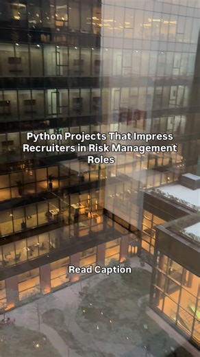 Finance | Economics | Business on Instagram: "1️⃣ Value-at-Risk (VaR) & Stress Testing Model Shows your ability to quantify downside risk. What to build: Historical, Parametric, and Monte Carlo VaR + stress scenarios. Example: Estimate 1-day and 10-day VaR for a bank’s equity portfolio and simulate losses during a market crash. ⸻ 2️⃣ Credit Risk Scoring & Default Prediction Model Demonstrates core banking risk skills. What to build: PD model using borrower data (logistic regression or tree-based
