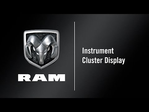 Instrument Cluster Display | How To | 2021 Ram Chassis Cab