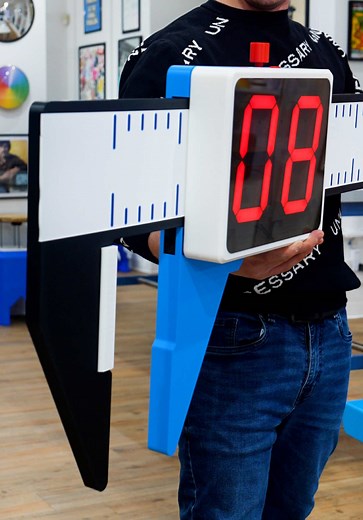 Building Oversized Digital Calipers from Scratch