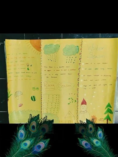 Simple project chart ideas for students #projectdesigns