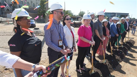 'More than a building.' Construction of new library begins in Canton