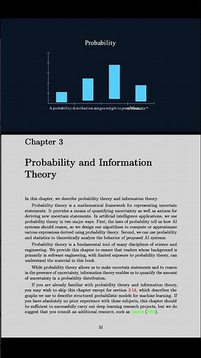 Probability and Information Theory #deeplearning #probability
