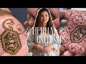 Learn 3 Beautiful Henna Patterns in Under 3 Minutes