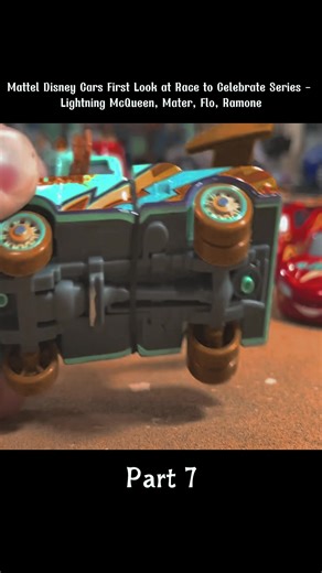 Mattel Disney Cars First Look at Race to Celebrate Series - Lightning McQueen, Mater, Flo, Ramone #Mattel #disney #matteldisney #tokyo #yojimbo