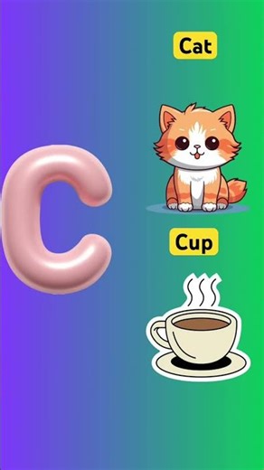 Alphabet song with words