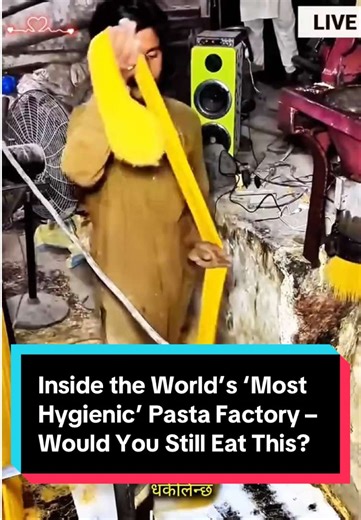 Inside the World’s ‘Most Hygienic’ Pasta Factory – Would You Still Eat This? 🇺🇸🇬🇧 #FoodTok #FactoryTour #UKFoodies #UKFoodies #FactorySecrets