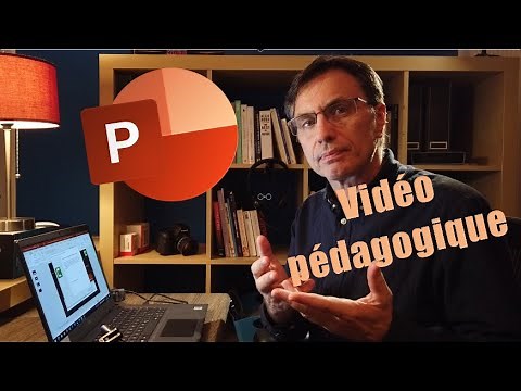 Enregistrer une vidéo pédagogique avec PPT