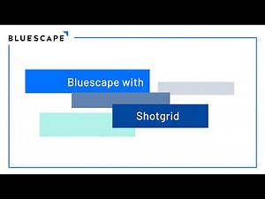 How to Sync Shotgrid Animation Projects to Bluescape's Visually Collaborative Workspaces