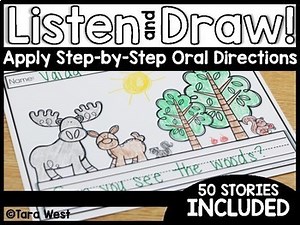 Listen and Draw (Apply and Follow Step-by-Step Oral Directions)
