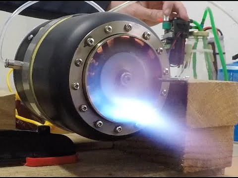 Homemade Turbine Jet Engine KJ 66 Kamps - 3D printed diffuser