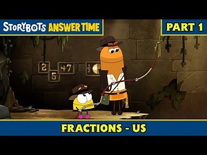 Fractions - US (Part 1/7) | StoryBots: Answer Time