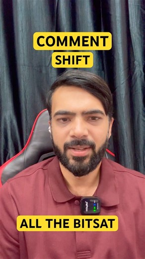 BITSAT Last Minute Strategy 🚀 Do This Before Exam Day 🔥 #BITSATTips #bitsat2026#jee #ytshortsviral