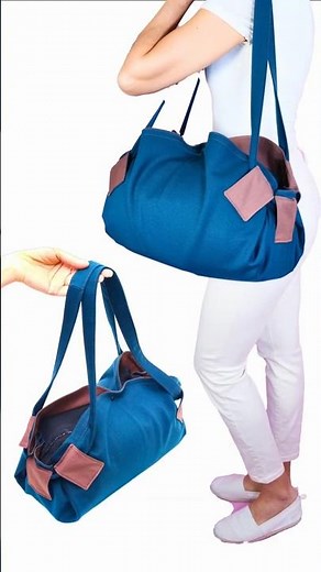 How to Sew Tote Bag quickly Miarti🪡🧵✂️ 👜