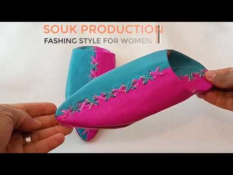 WOMEN BABOUCHE The Only Luxury Shoe You Need for Home AND City Life!