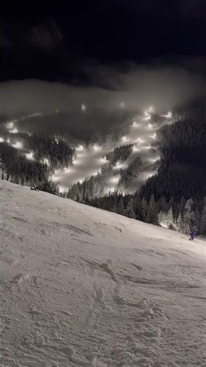 Snow Making Machine in ACTION at Cypress Mountain #skiing #ski
