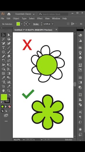 Part 41 | Adobe Illustrator Tutorial | Pucker & Bloat Tool Tips and Tricks