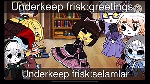 Undertale react to Frisk AU themes