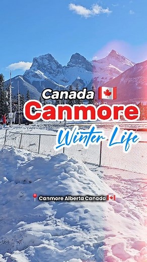 ✨ Winter in Canmore, Alberta — a magical mountain escape wrapped in snow and silence. ❄️🏔️ The white Rocky Mountains shine under the winter sun, and every corner feels like a fairytale come to life. ❤️🇨🇦 . . #WinterInCanmore #MagicalCanmore #CanadianRockies #SnowyParadise #ExploreAlberta #TravelCanada #WinterWonderland #calgaryliving #yycliving #snowymountains #Canmore #alberta #canada #yyc #canmorealberta #mountains #mountaintown #mountainview #rockies #travel #snowfall #snow #winter #winter