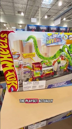 Hot Wheels Octo Carwash with Color Reveal Cars at Costco!