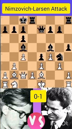 Nimzovich-Larsen Attack, 1970 #chess