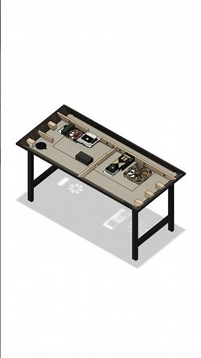 finishing the desk PC