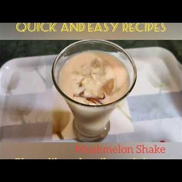 Muskmelon Shake By Quick and Easy Recipes