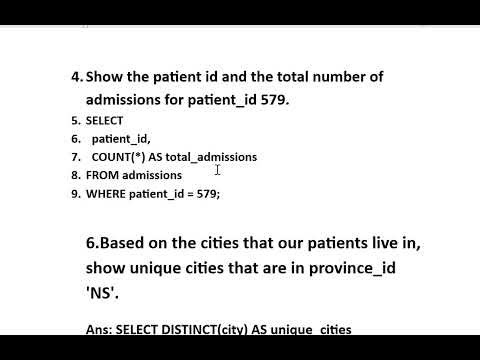 sql count function | how to use count in sql query #sql #programming