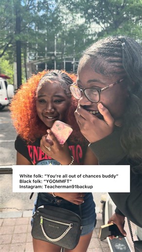 White folk: "You're all out of chances buddy"\nBlack folk: "YGOMMFT"