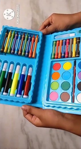 Colour Kit Unboxing And Review | Colour Set For Drawing And Painting #colours