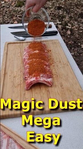 MAGIC DUST 🌶 The easy way to mix the best BBQ Spareribs Rub