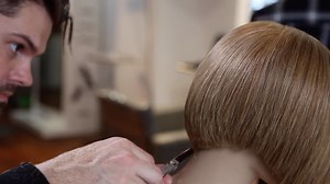 V-Shaped Bob Haircut Tutorial | Matt Beck
