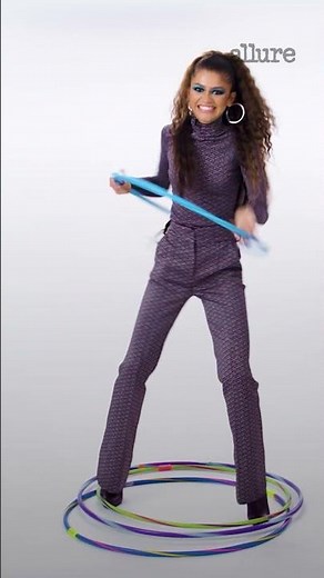 Can Zendaya hula-hoop in heels?